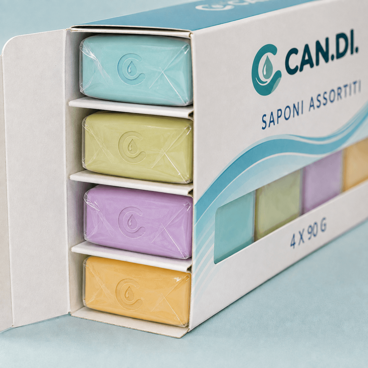 Saponi Assortiti 4 x 90 g – miniatura 2