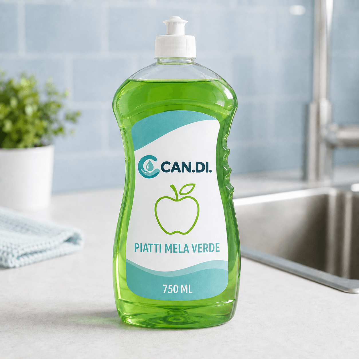 Detersivo Piatti Mela Verde 750 ml