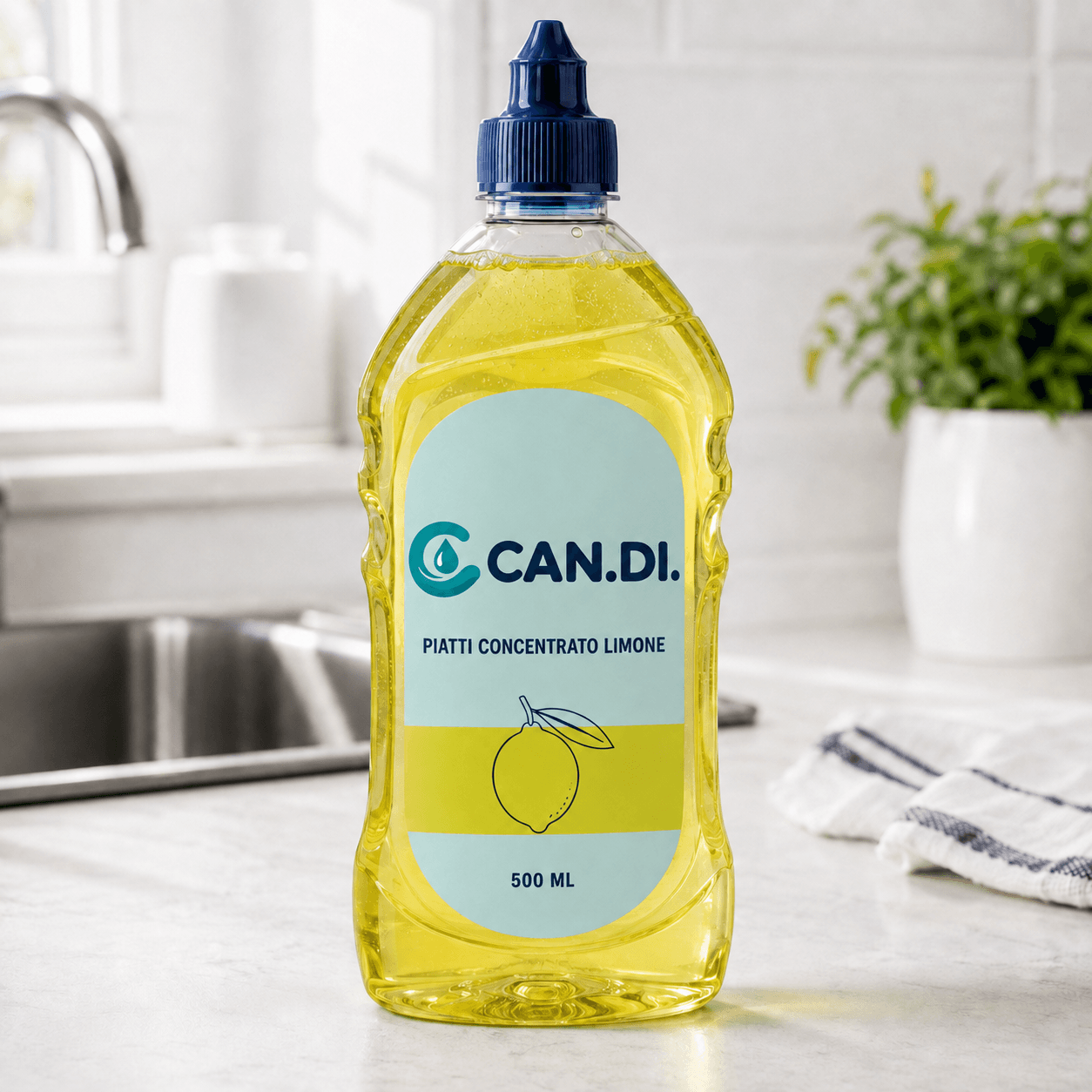 Detersivo Piatti Concentrato Limone 500 ml – 1